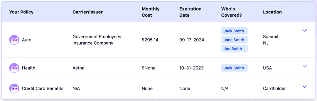 Manage all your policies on one platform
